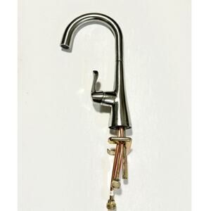 Delta Faucet 1953LF Single Pull Down Handle Chrome Bar/Prep Sink Faucet